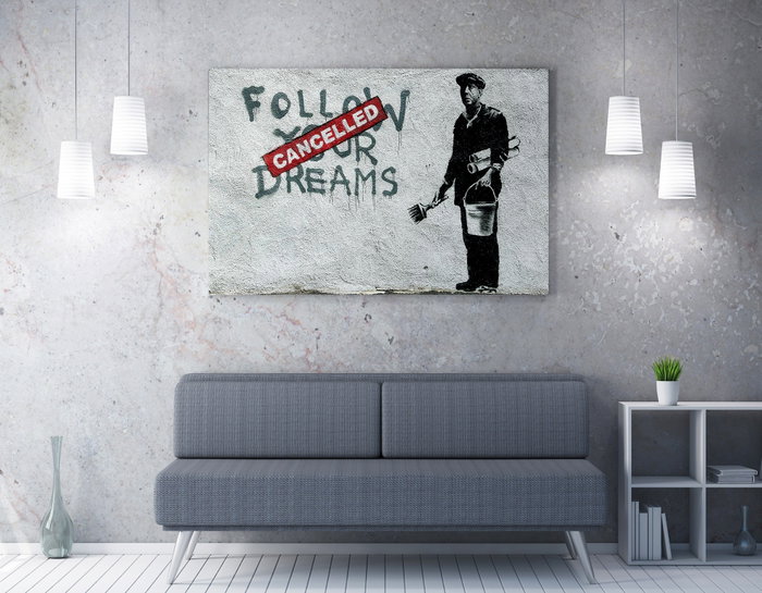 Wallity Banksy WY48 (50 x 70 cm) Wallity Banksy WY48 (50 x 70 cm)